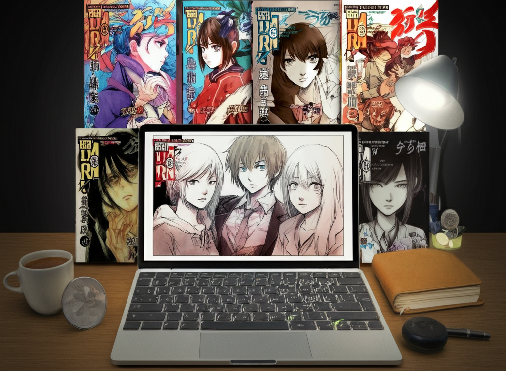 Digital library of manga with anime-style artwork for nhentai.nef blog post